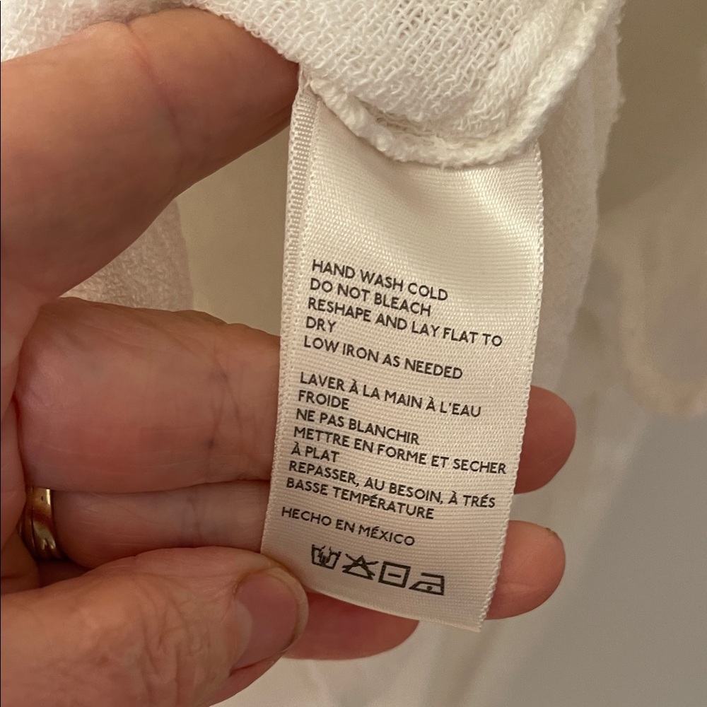 Jen's Pirate Booty Cream Romantic Cotton Blouse - Picture 8 of 13